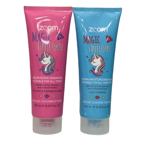 Набор ZOOM Magic Unicorn: шампунь 250 мл, маска 250 мл лэтуаль набор косметики в кейсе magic crystalline