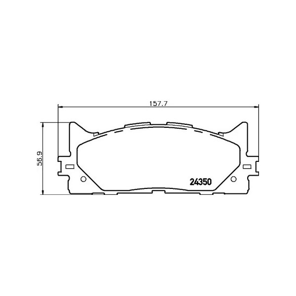 

Тормозные колодки HELLA PAGID/BEHR 8db355028471