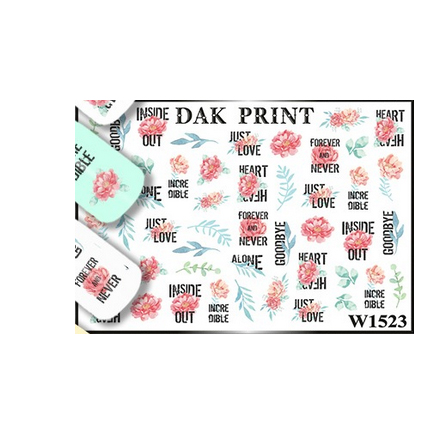 

Набор, Dak Print, Слайдер-дизайн №1523, 3 шт.