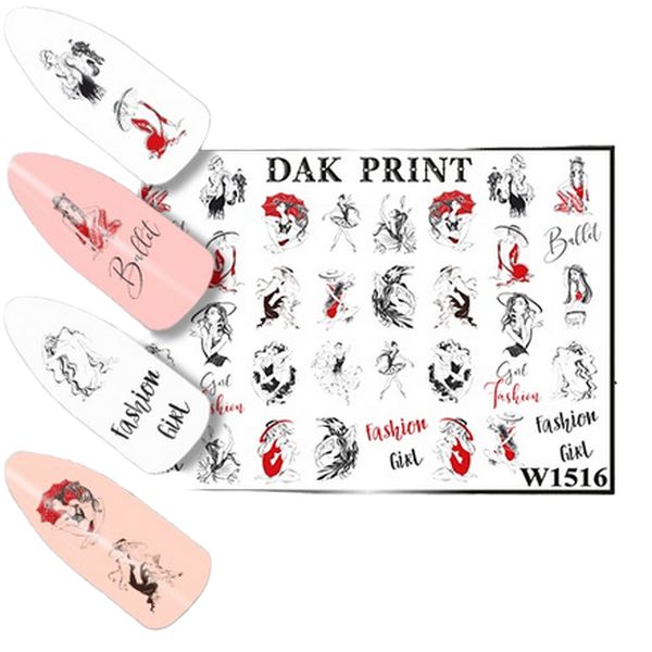 

Набор, Dak Print, Слайдер-дизайн №1516, 3 шт.