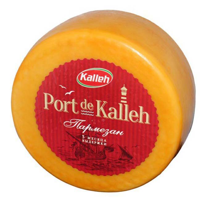 

Сыр твердый Kalleh Parmesan 35% бзмж