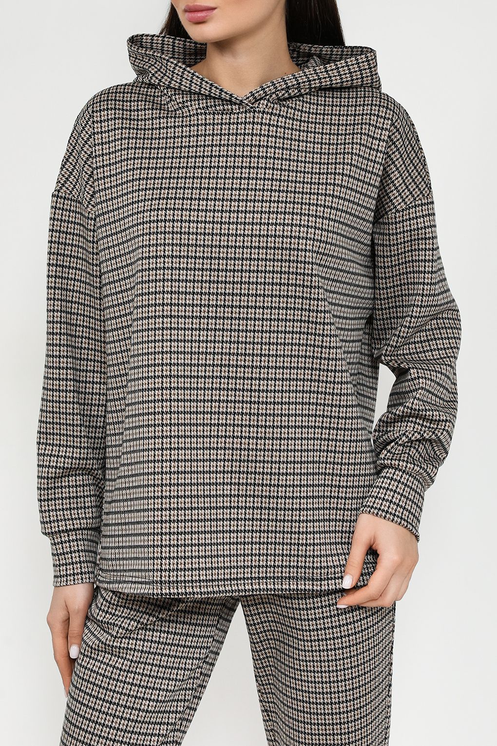 

Худи женское Belucci BL24041182CD серое 2XL, Серый, BL24041182CD