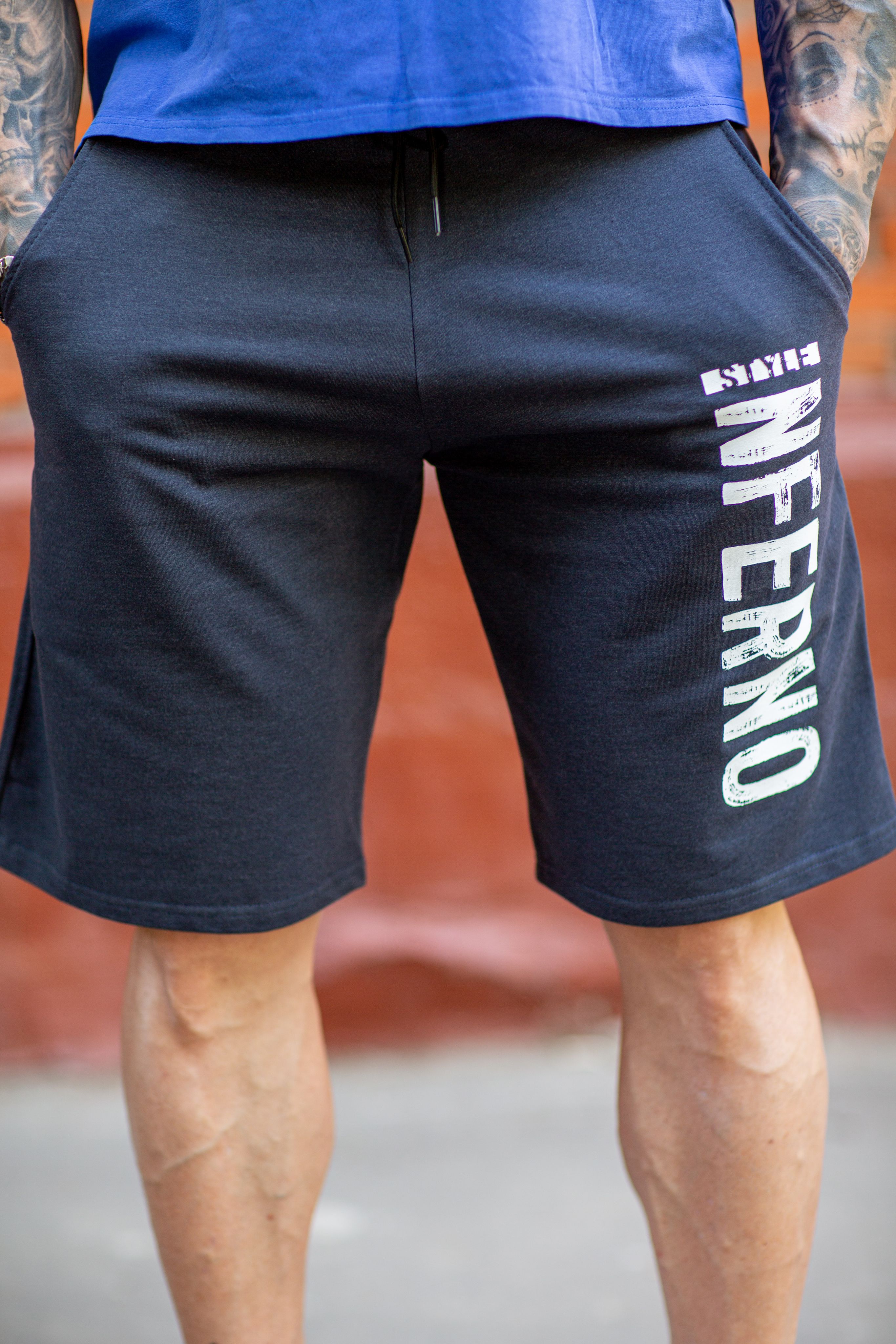 

Спортивные шорты мужские INFERNO style Ш-001-001 синие 4XL, Синий, Ш-001-001