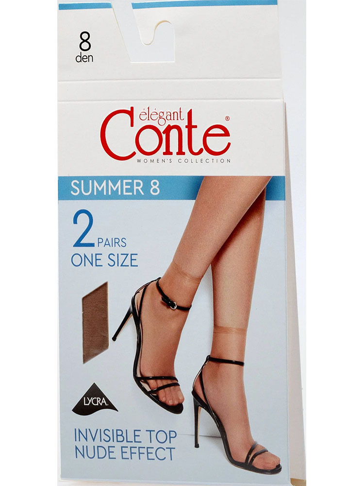 

Комплект носков женских Conte 80895-10 бежевых 23-25, Бежевый, 80895-10