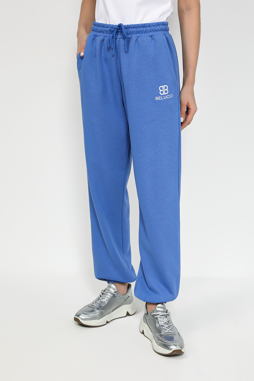 

Спортивные брюки женские Belucci BL24042133CD синие M, Синий, BL24042133CD