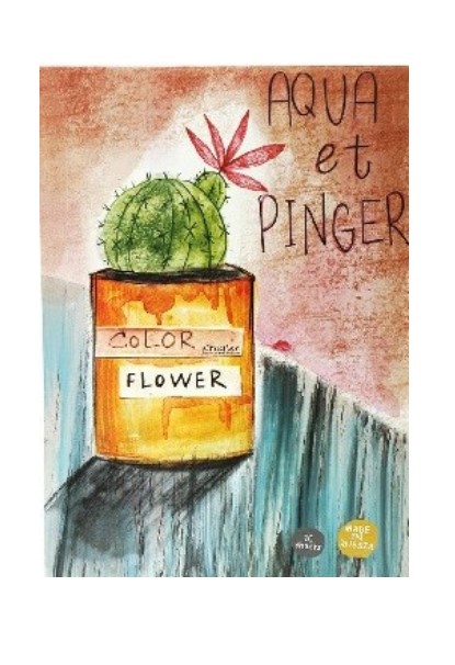 фото Альбом для рисования акварелью flower, а3, 10 листов kroyter