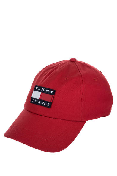 Бейсболка мужская Tommy Jeans AM0AM05953 XA9 красная, one size