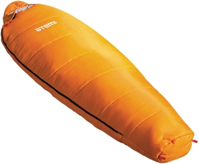 Спальный мешок Atemi A1 оранжевый, левый