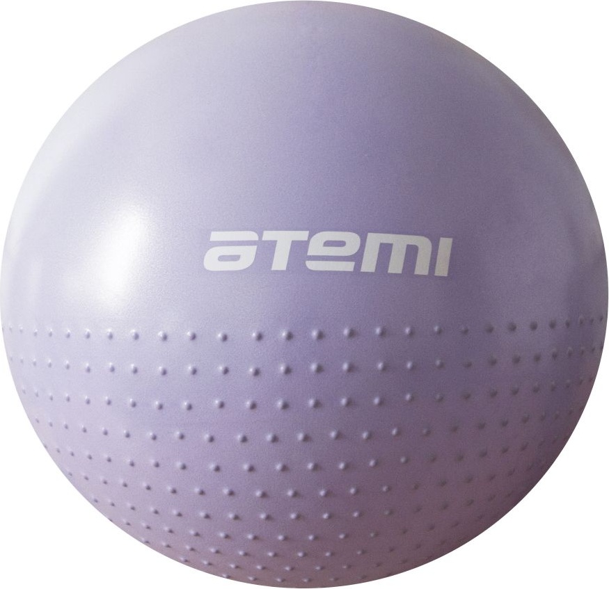 Мяч полумассажный Atemi AGB05 фиолетовый, 75 см