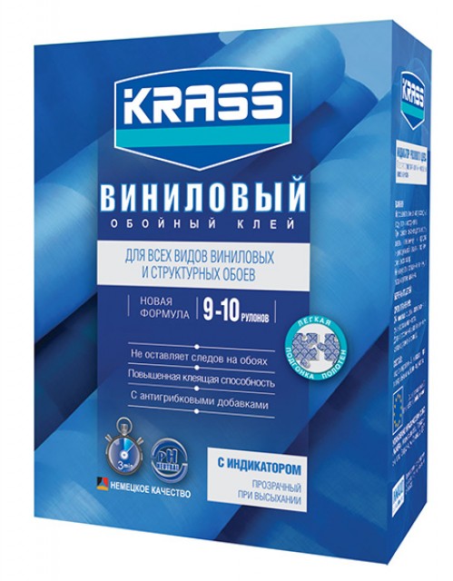 Клей виниловый для обоев KRASS 300г