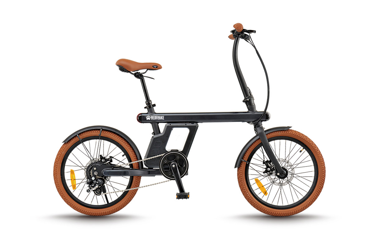 

Электровелосипед BearBike Vienna 2019 One Size черный, Vienna