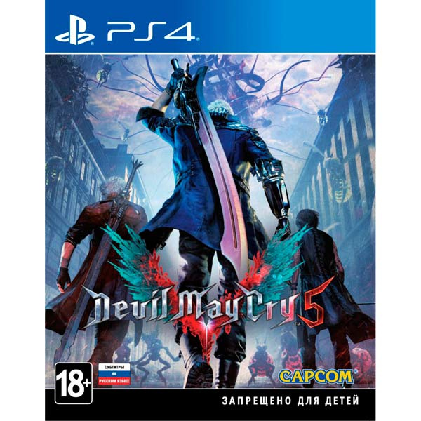 Игра Devil May Cry 5 (Нет пленки на коробке) для PlayStation 4