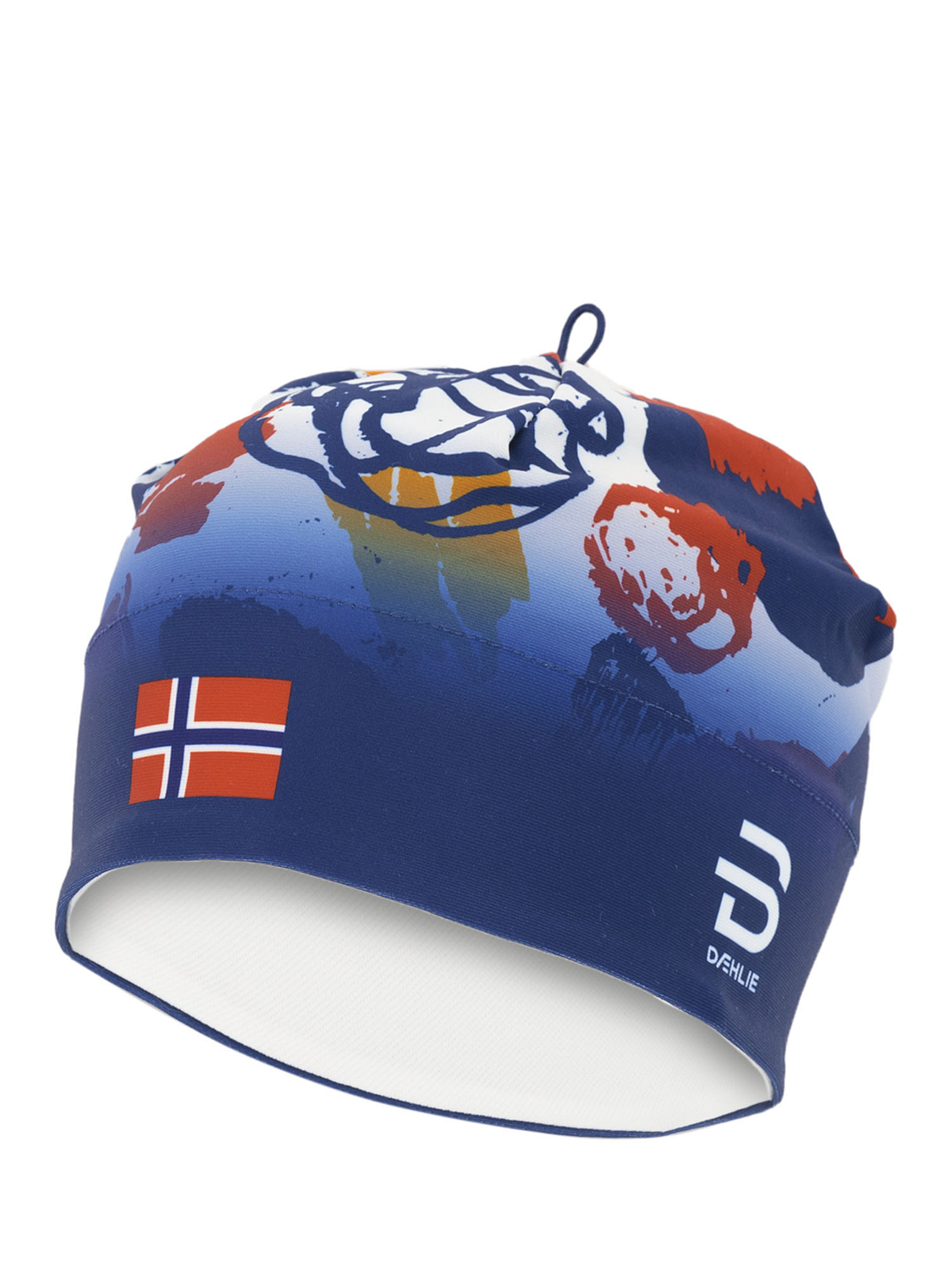 Шапка Bjorn Daehlie 2023-24 Hat Polyknit Print Norwegian Flag (Us:one Size)