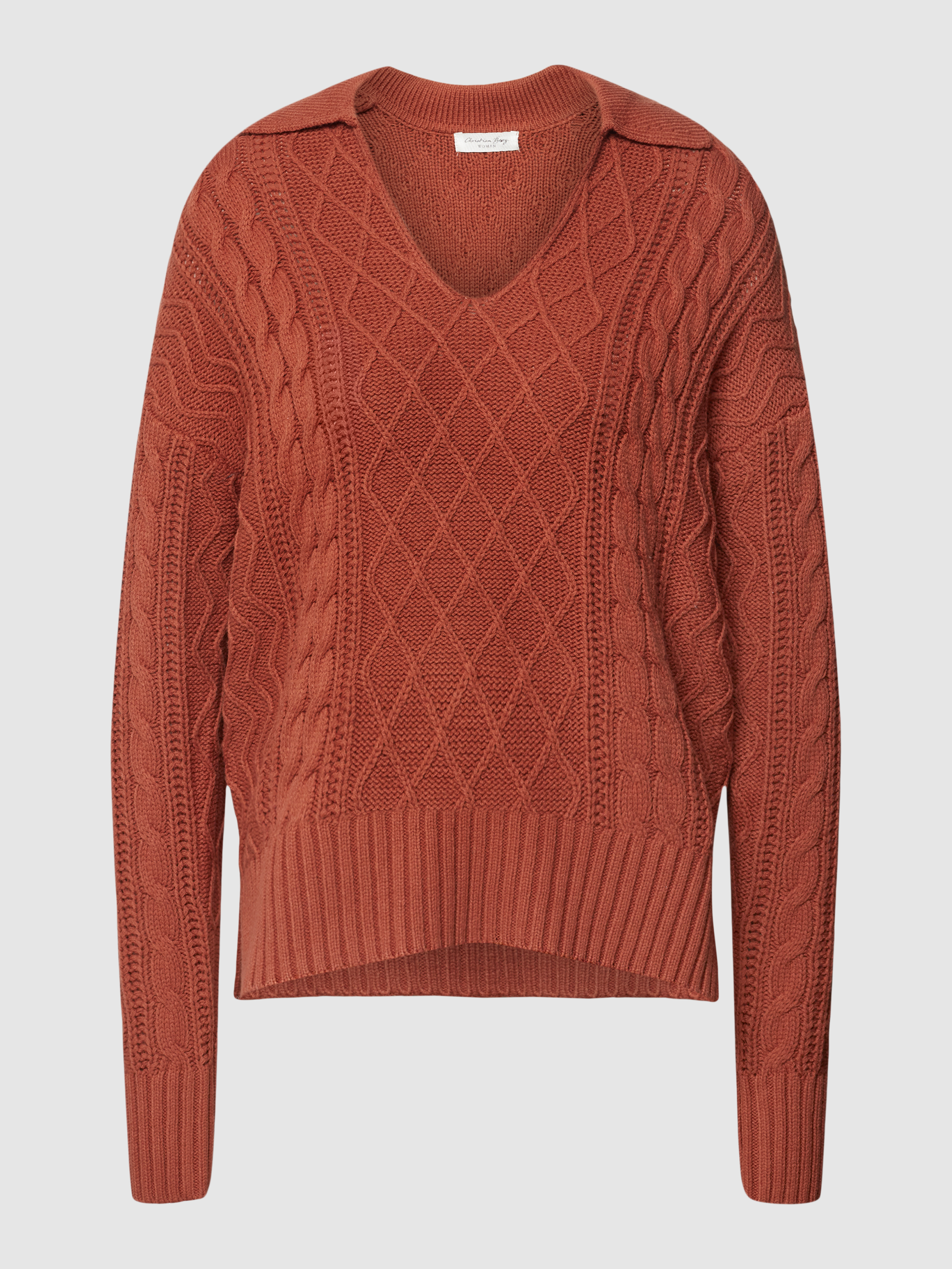 Пуловер женский Christian Berg Woman 1688303 коричневый 2XL (доставка из-за рубежа)