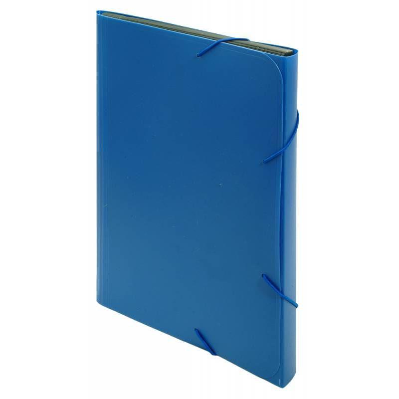 фото Папка на резинках пластиковая "attache", a4, 30 мм, до 300 листов, синяя