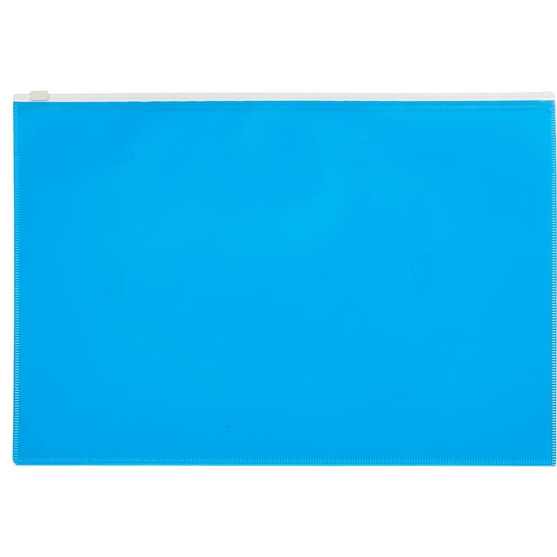 

Папка-конверт "Color", А4, голубая, Голубой