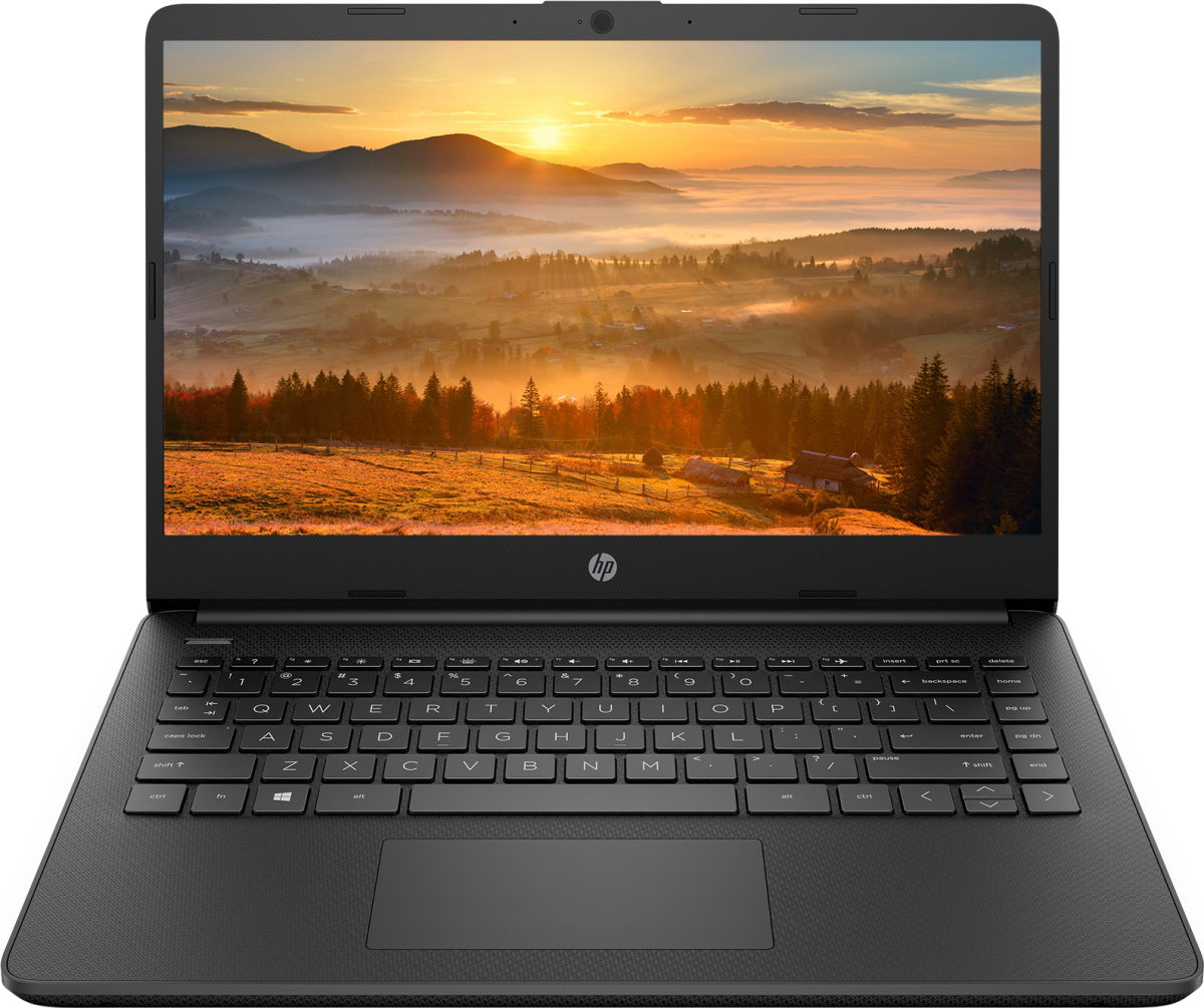 фото Ноутбук hp 14 series black (22p63ea)