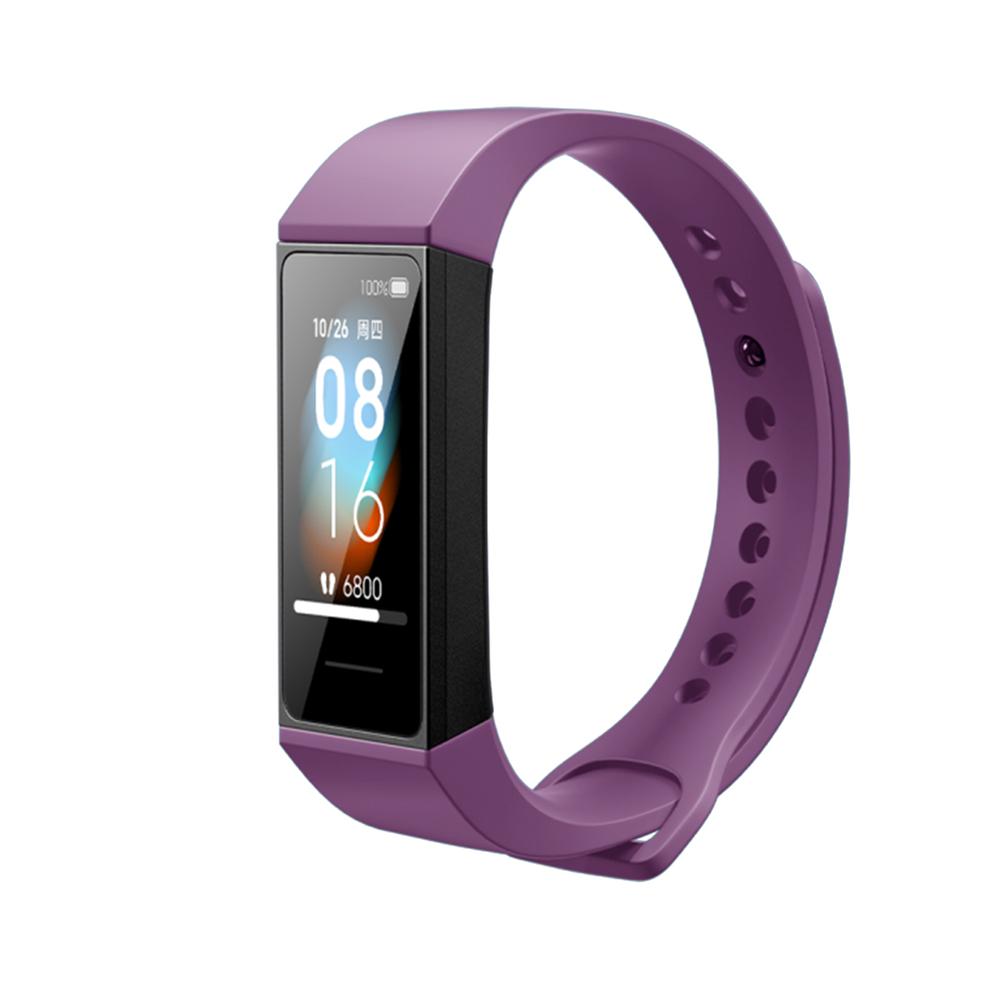 фото Силиконовый браслет для xiaomi redmi band purple nobrand