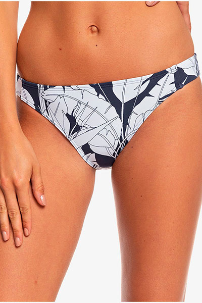 фото Плавки женские roxy printed beach classics erjx403876 синие; белые s int