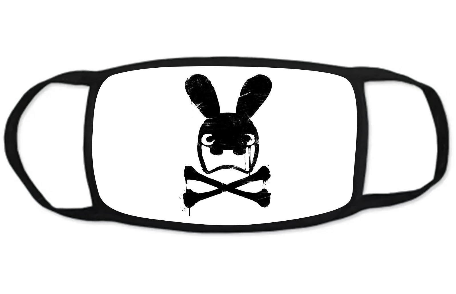 

Стильная многоразовая защитная маска GOODbrelok RABBIT