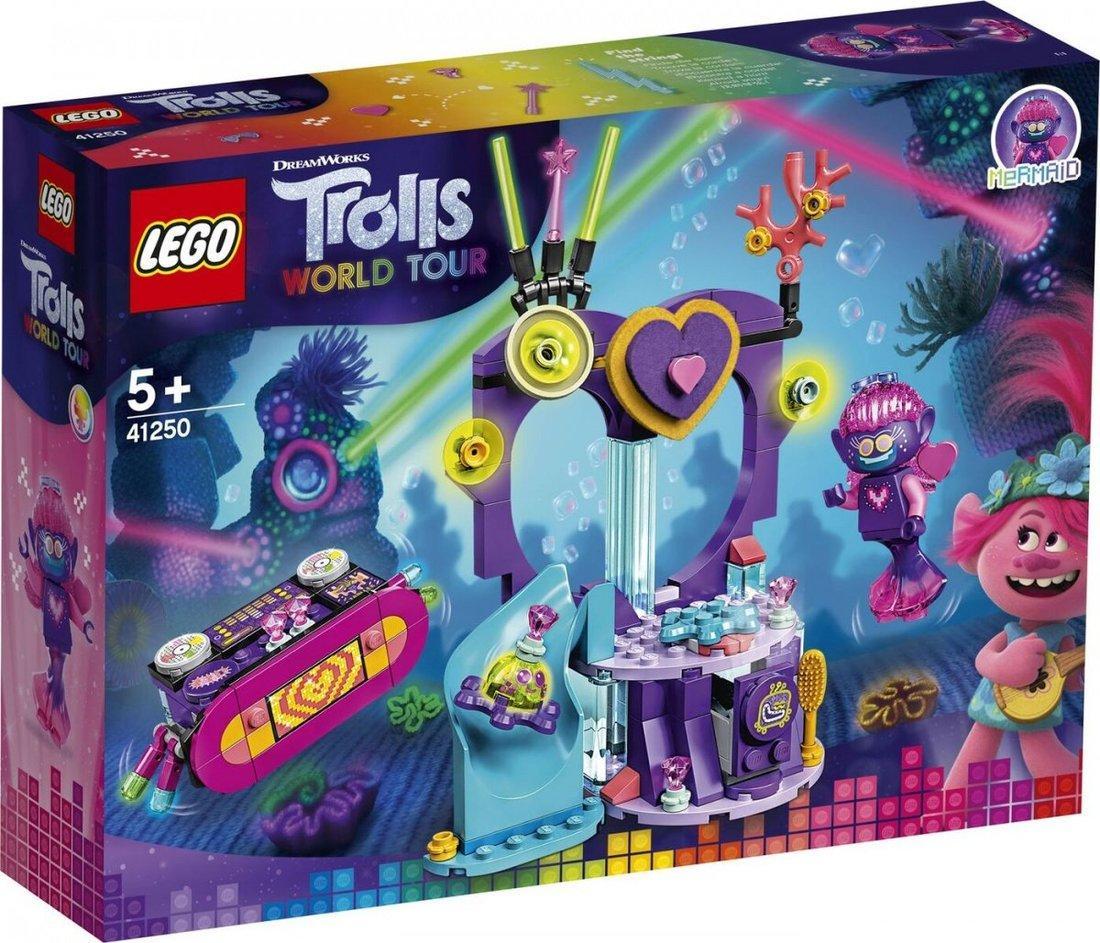 Конструктор LEGO Trolls 41250 Вечеринка на Техно-рифе конструктор lego 41253 trolls lonesome flats raft приключение на плоту в кантри тауне