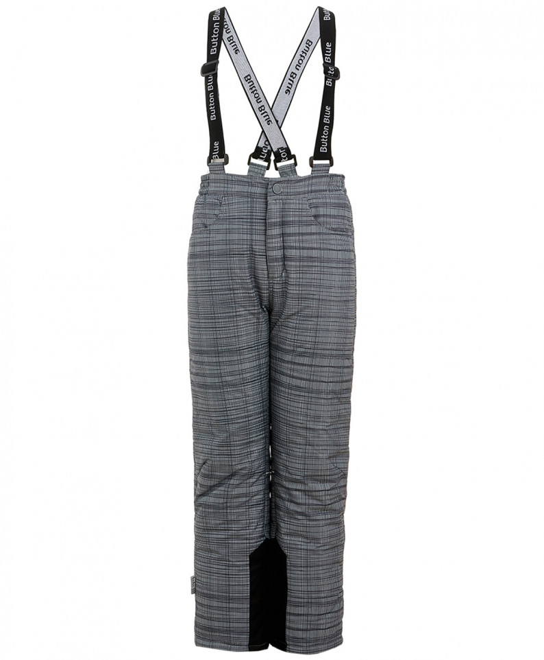 

Зимние брюки для мальчиков Button Blue, цв. серый, р.104, 219BBBA64020102