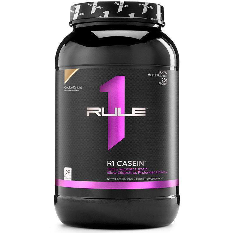 фото Протеин rule one proteins r1 casein, 900 г, salty caramel