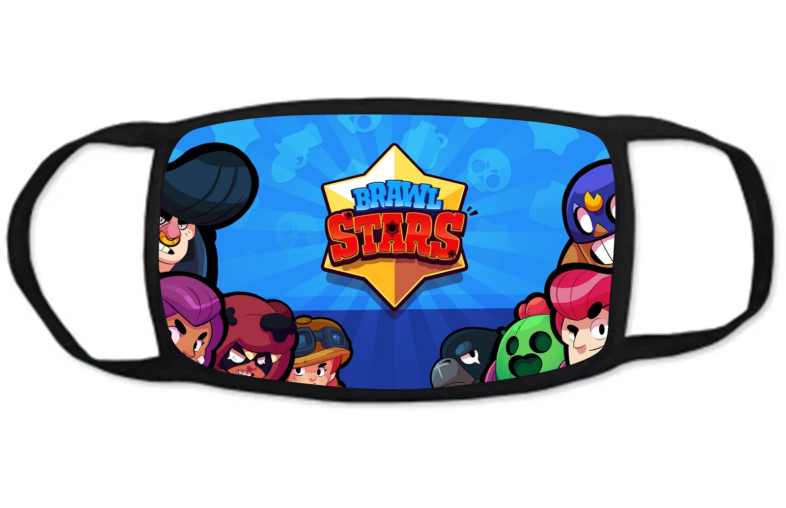 

Стильная многоразовая защитная маска GOODbrelok BRAWL STARS 3