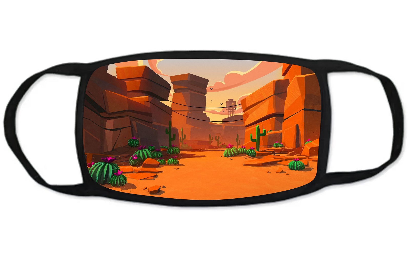 

Стильная многоразовая защитная маска GOODbrelok BRAWLSTARS 12