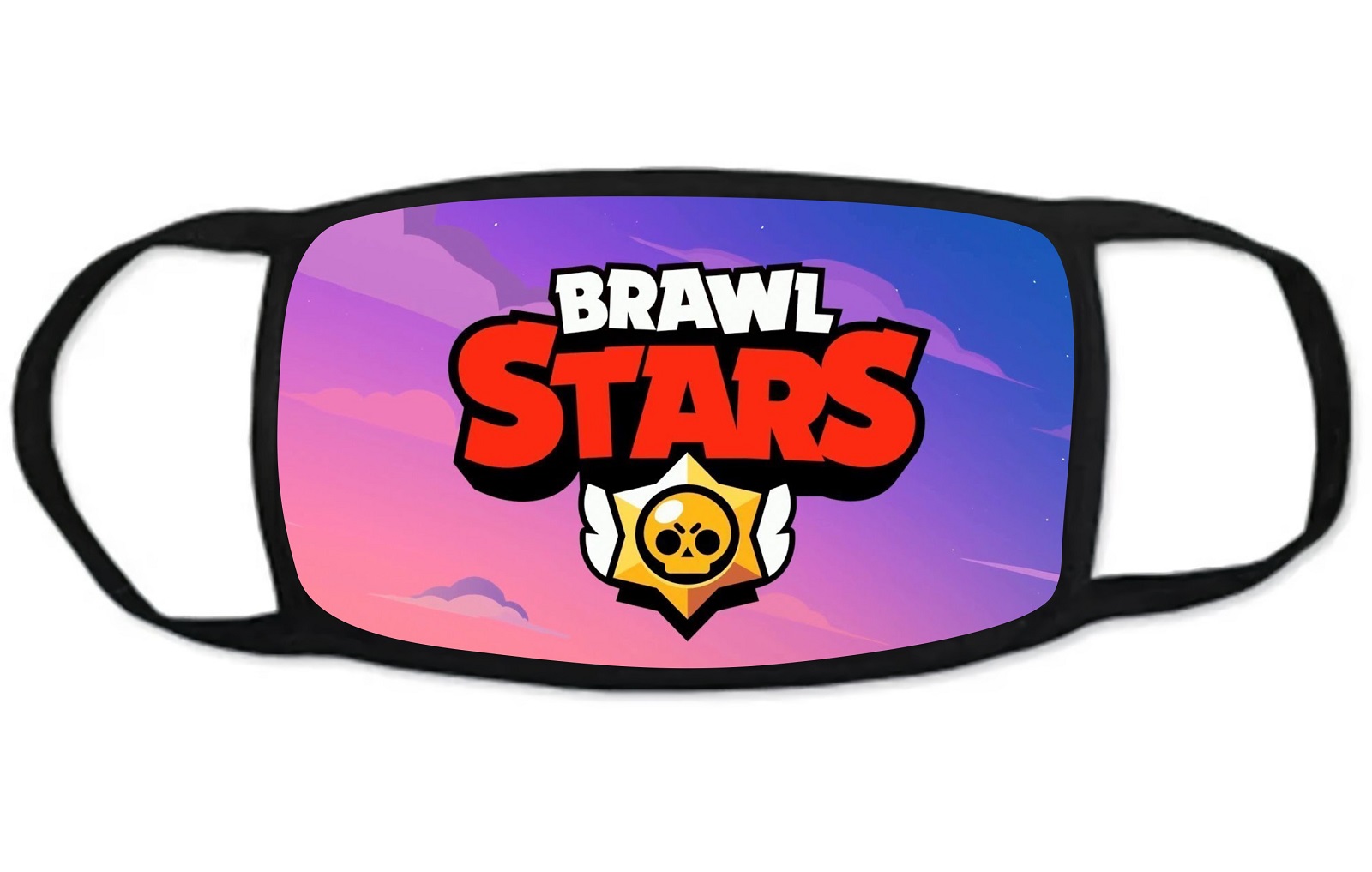 

Стильная многоразовая защитная маска GOODbrelok BRAWLSTARS 15