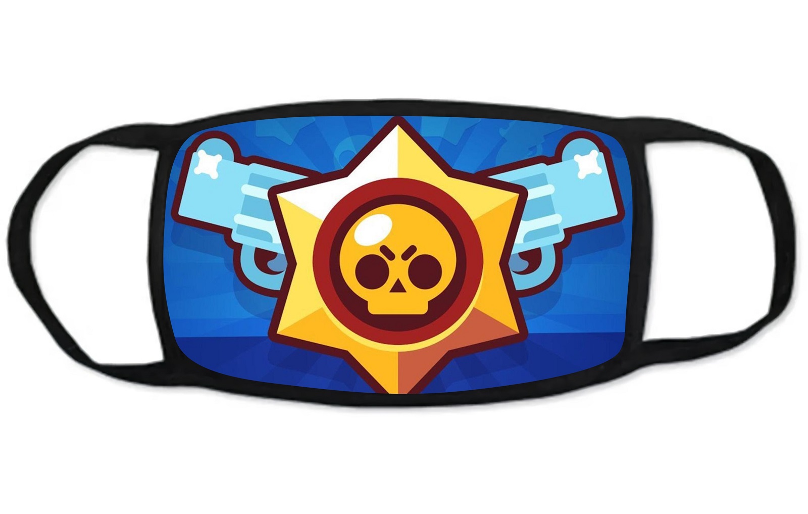

Стильная многоразовая защитная маска GOODbrelok BRAWLSTARS 20