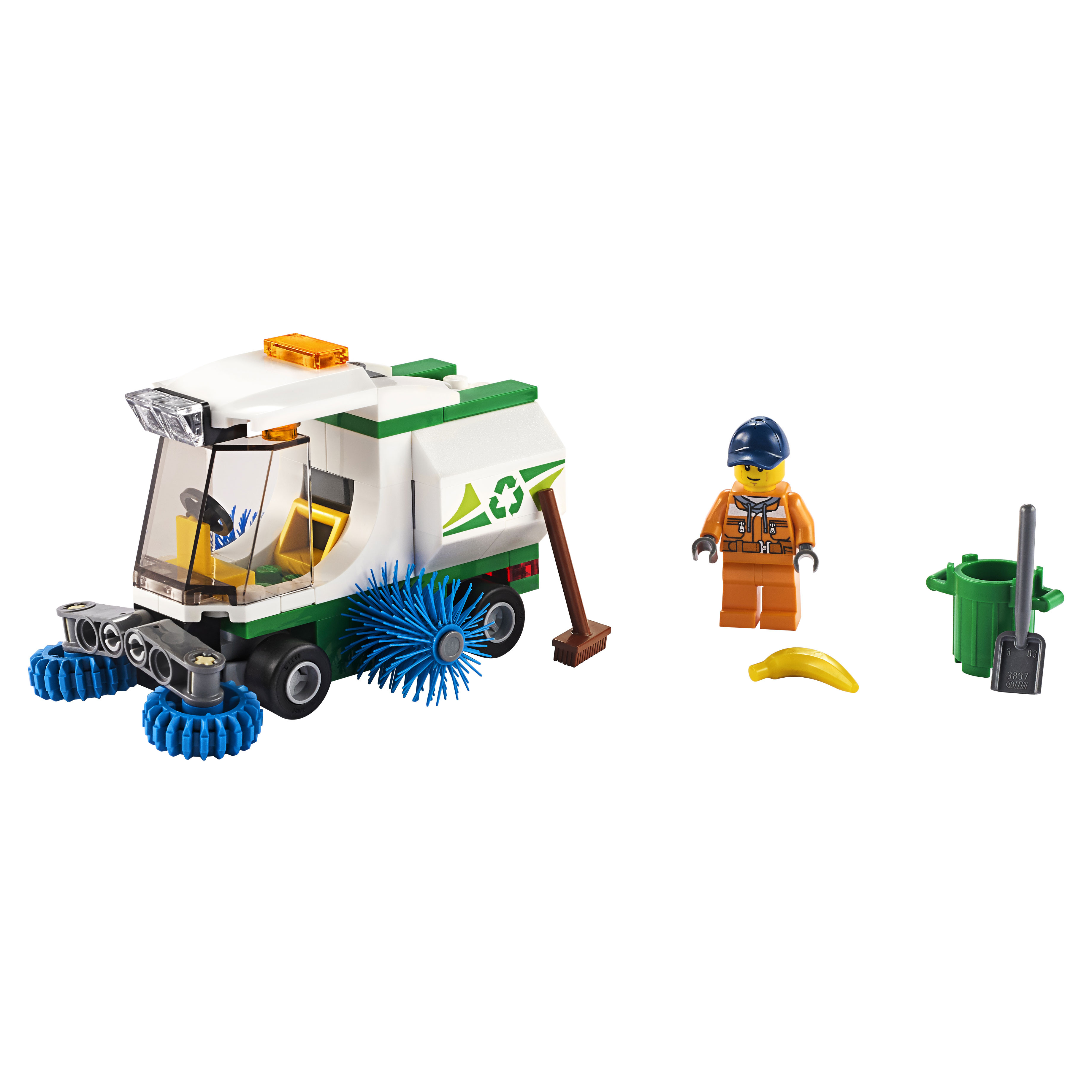 фото Конструктор lego city great vehicles 60249 машина для очистки улиц