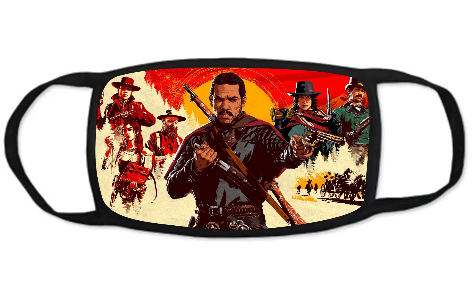 

Стильная многоразовая защитная маска GOODbrelok RED DEAD REDEMPTION 2 - 3