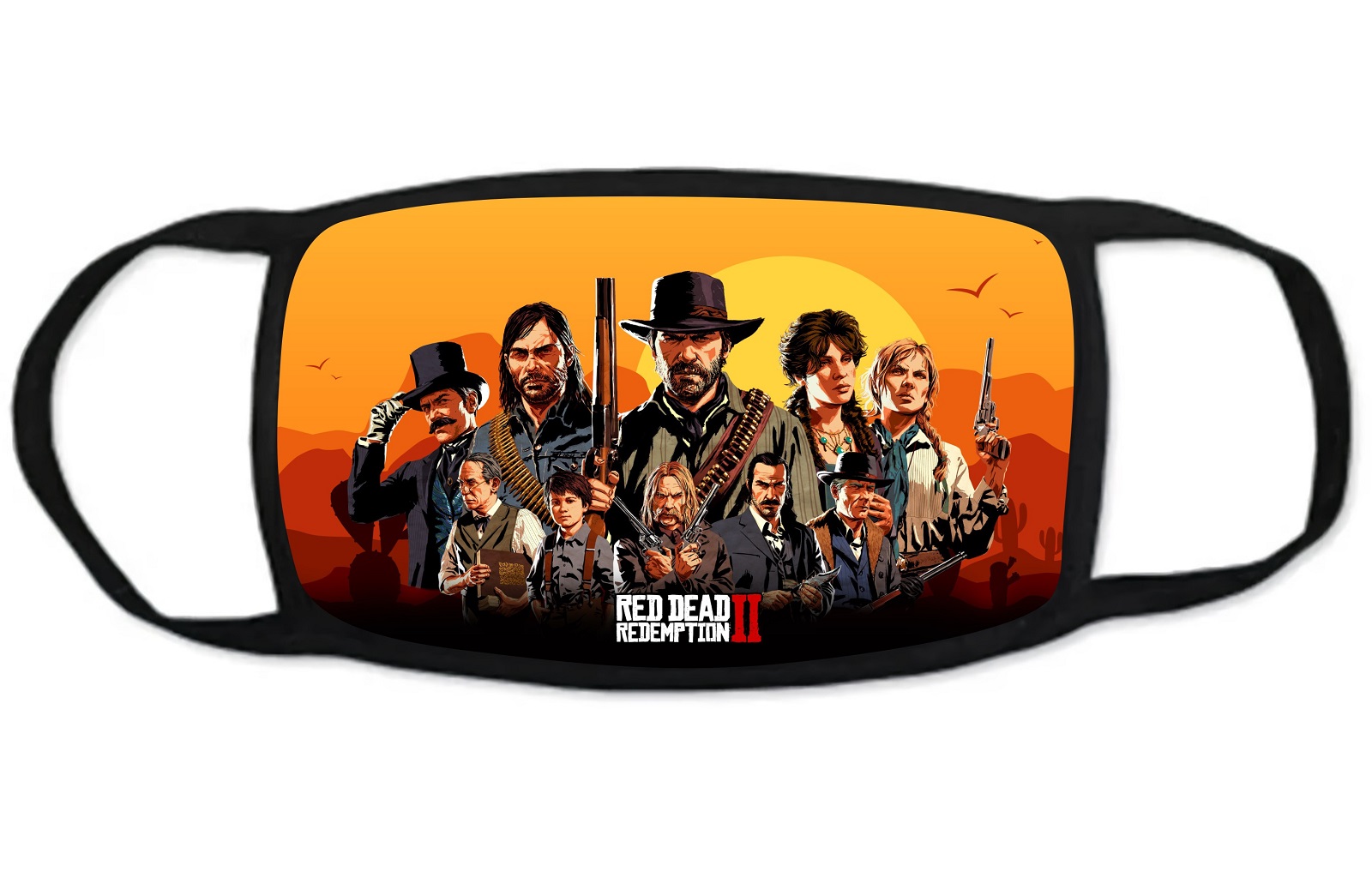 

Стильная многоразовая защитная маска GOODbrelok RED DEAD REDEMPTION 2 - 4