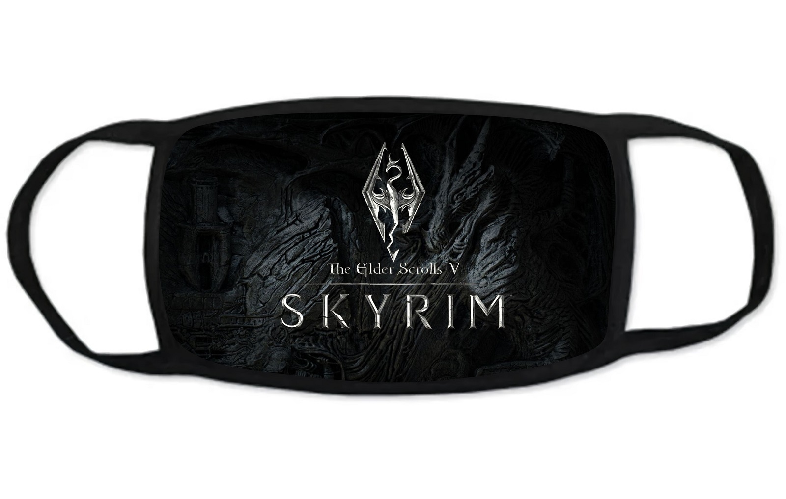 

Стильная многоразовая защитная маска GOODbrelok SKYRIM 3