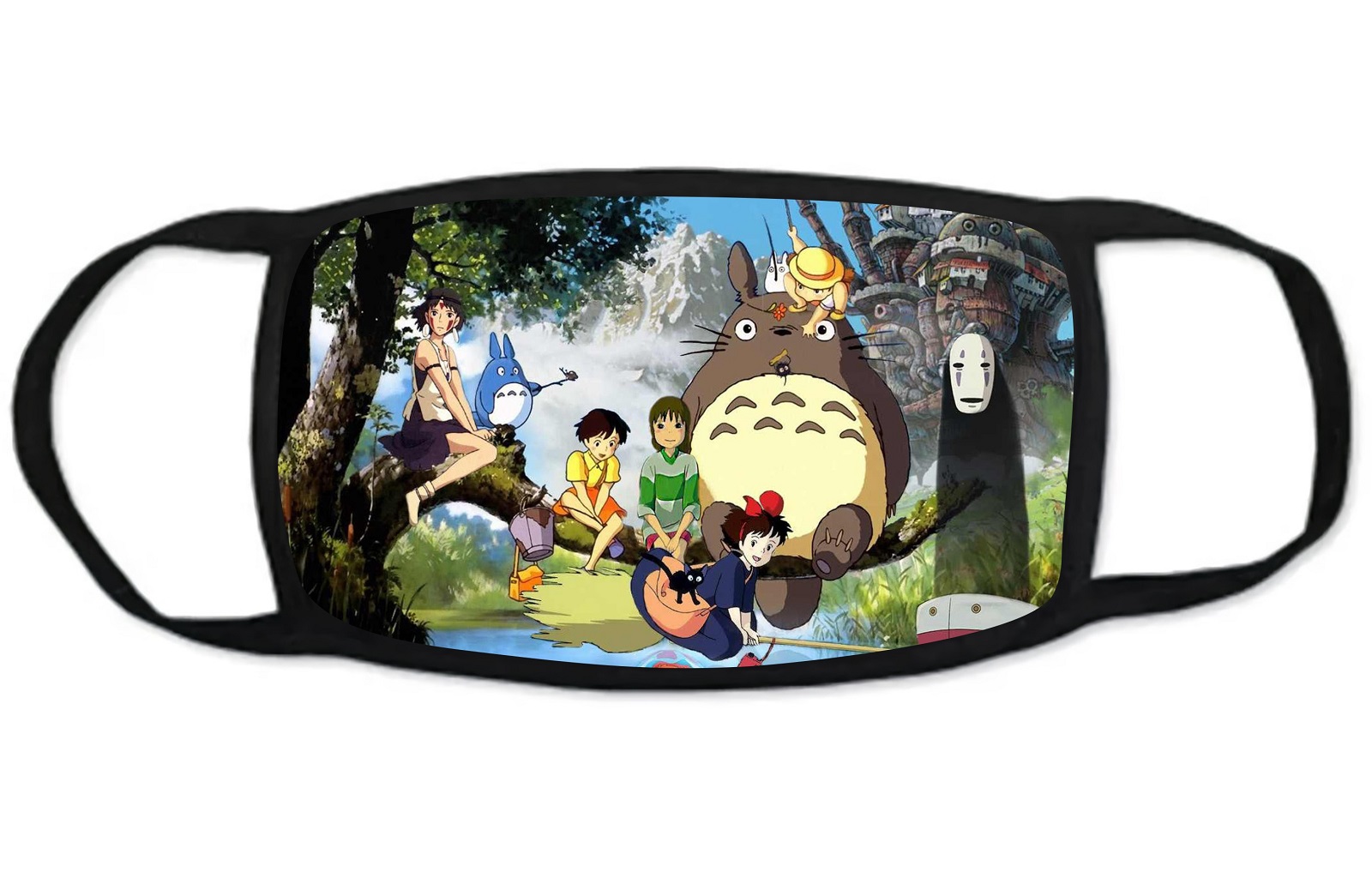 

Стильная многоразовая защитная маска GOODbrelok TOTORO 3