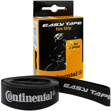 фото Continental ободная лента easy tape rim strip (до 116 psi), чёрная, 24 - 622, 2шт.