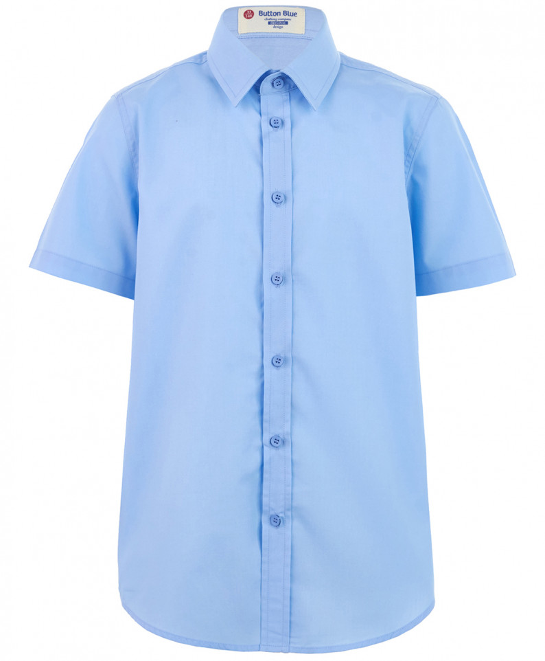 

Рубашка для мальчиков Button Blue, цв. голубой, р.170, 219BBBS23091800