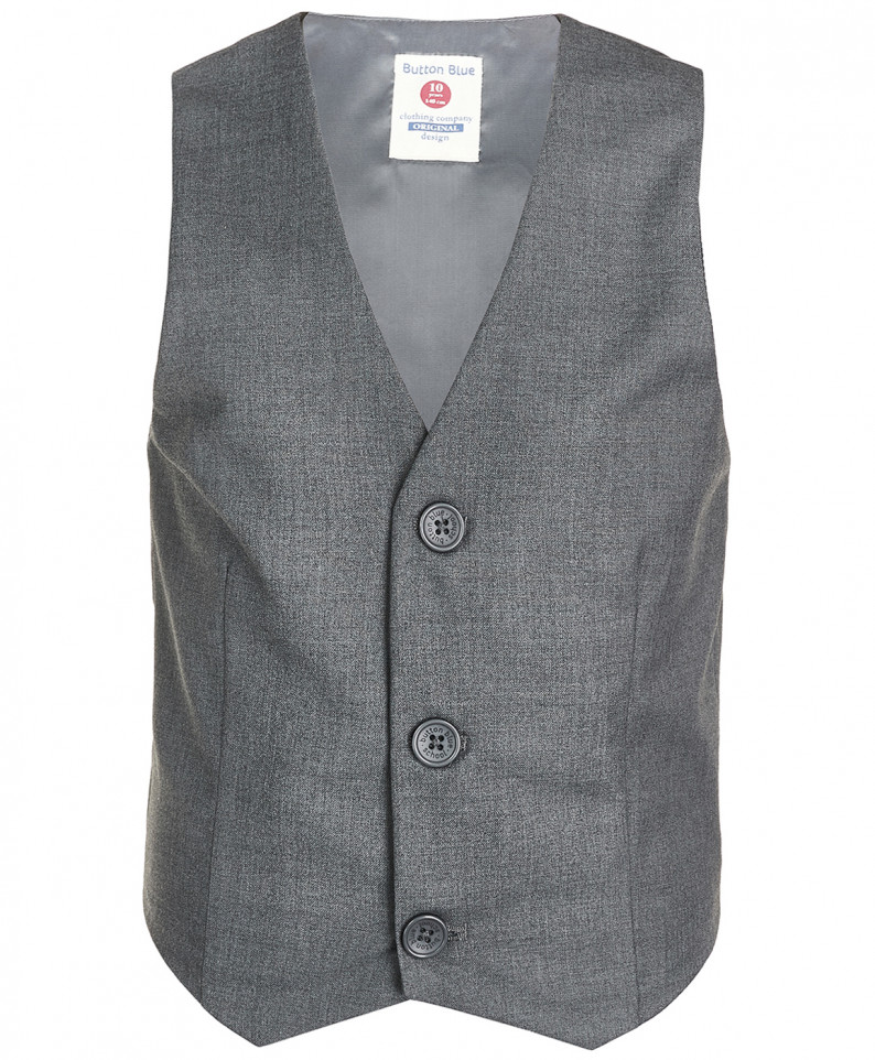 

Жилет детский Button Blue 219BBBS4701, серый, 140, 219BBBS4701