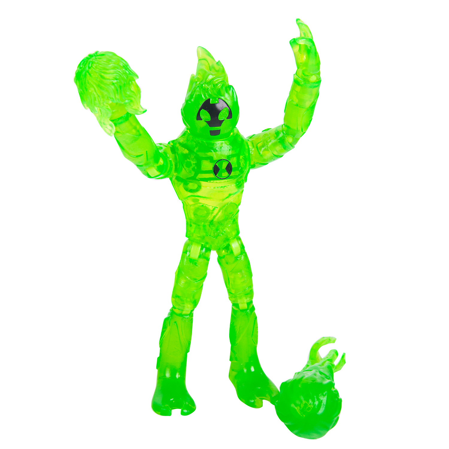 Фигурка Ben-10 Человек-огонь из Омнитрикс, 12.5 см фигурка игрушка поп топ человек огонь бен 10
