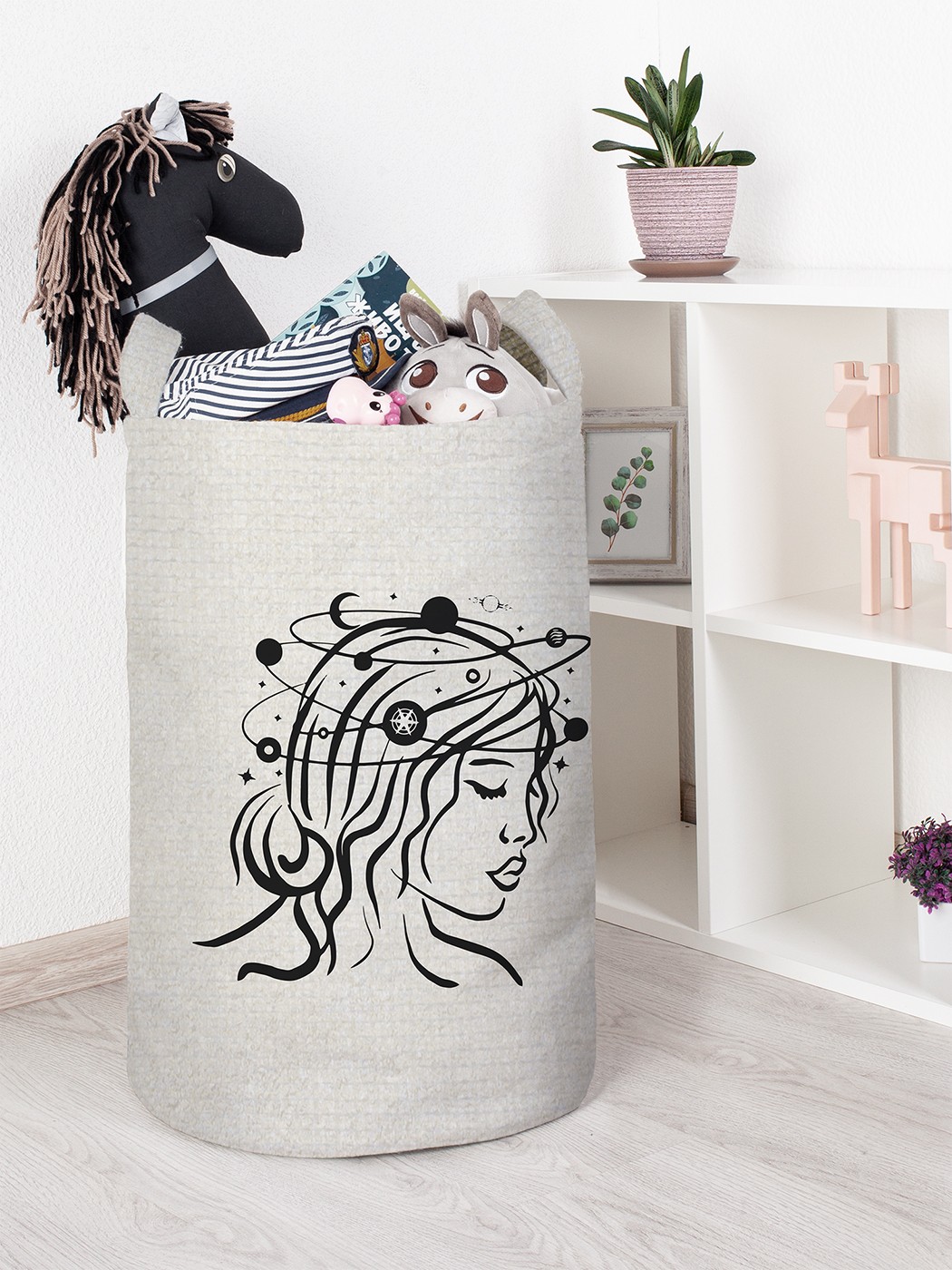 

Корзина для игрушек JoyArty 40x60 см toba_419773_L, Бежевый