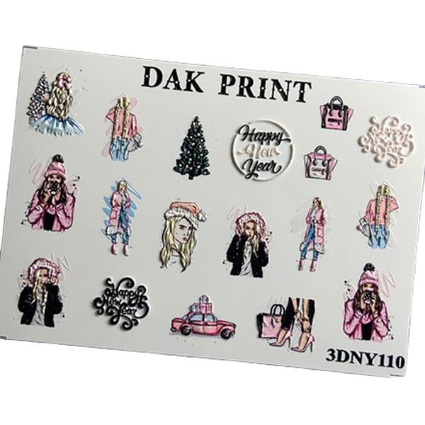 

Набор, Dak Print, 3D-слайдер №110NY, 2 шт.