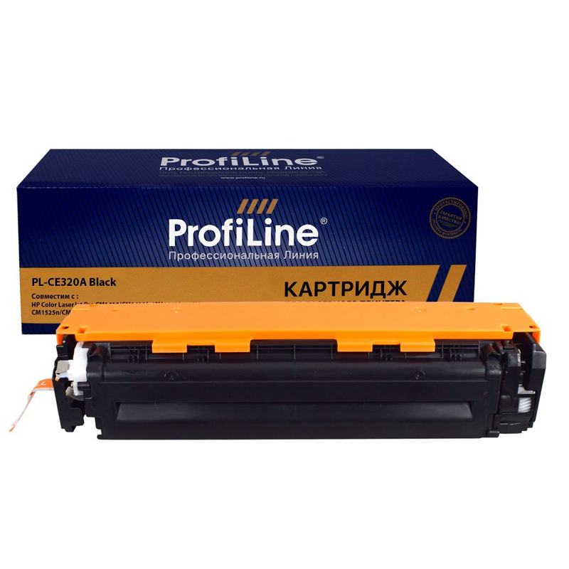 

Картридж для лазерного принтера Profiline (PL-CE320A) черный, совместимый