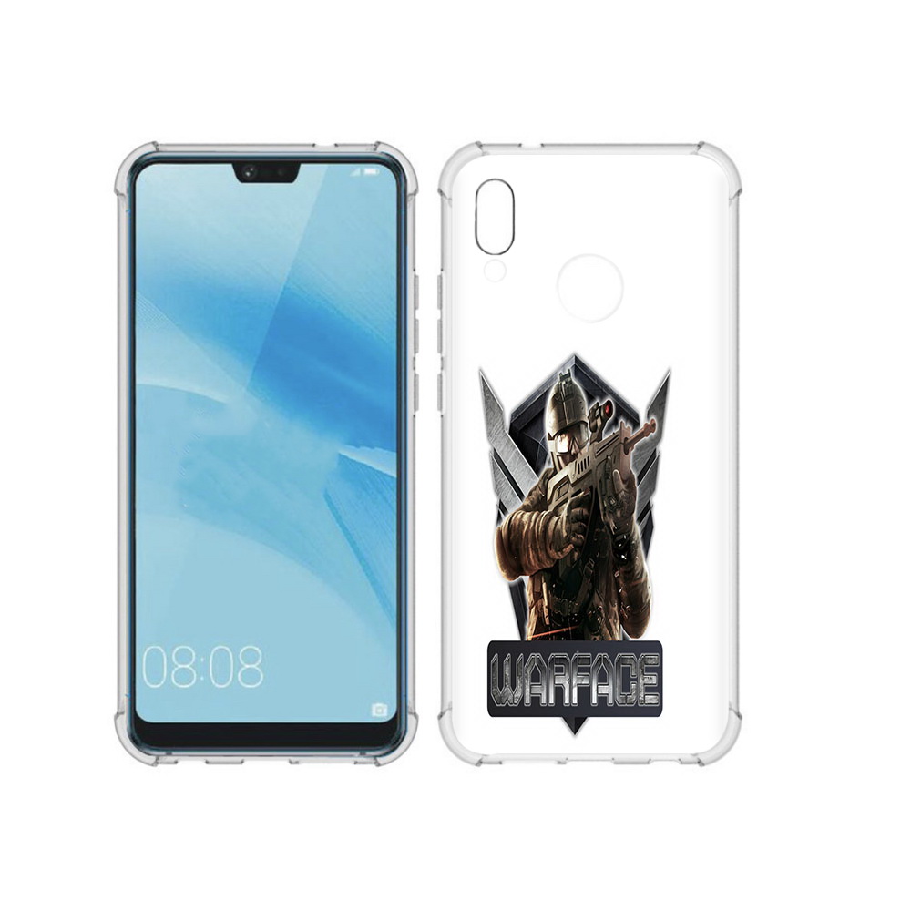 

Чехол MyPads Tocco для Huawei P20 Lite игра про войну (PT130405.51.374), Прозрачный, Tocco