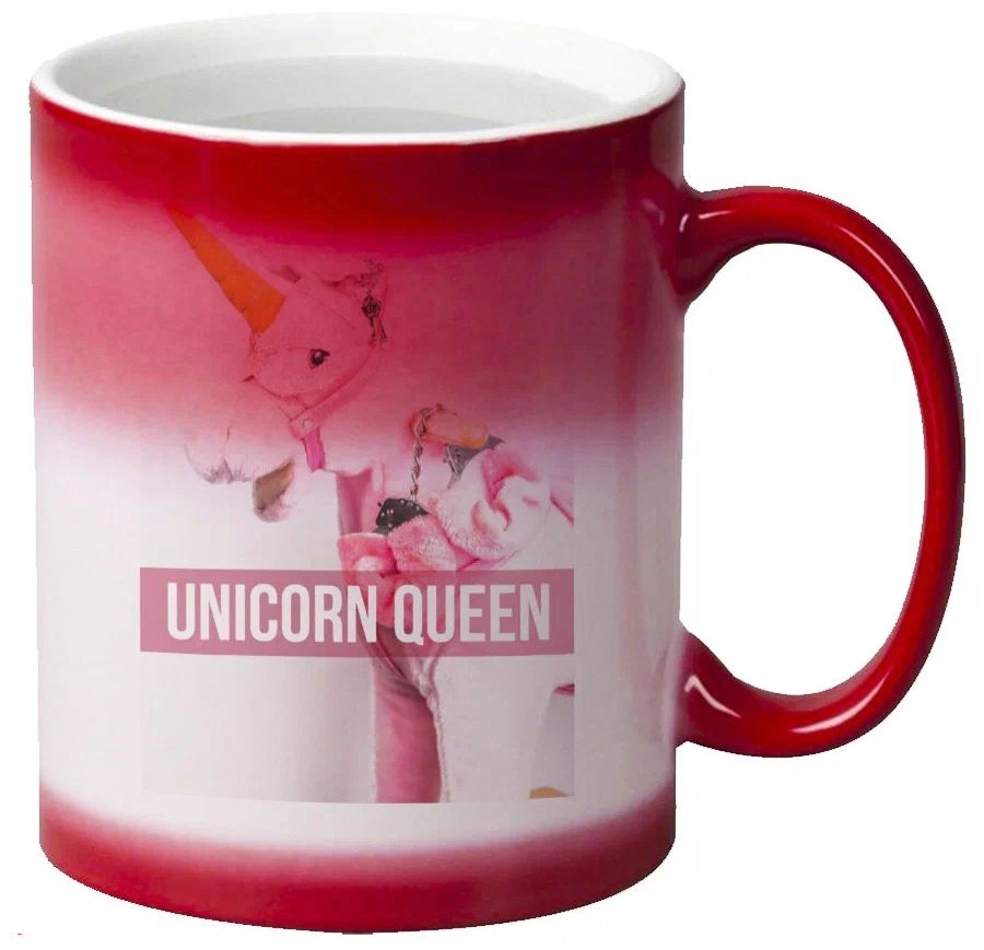 

Кружка CoolPodarok Unicorn queen Королева Единорогов