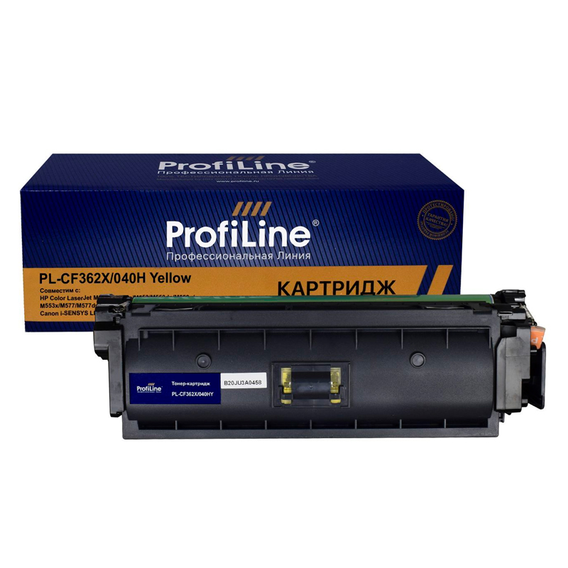 

Картридж для лазерного принтера Profiline (PL-CF362X/040H) желтый, совместимый