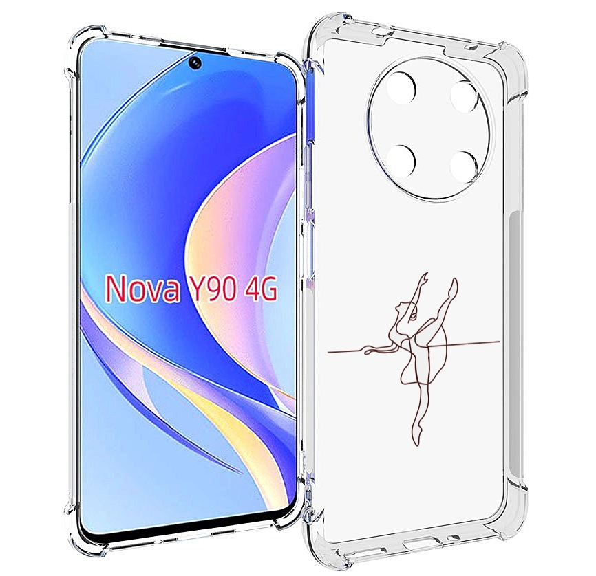 

Чехол MyPads маленькая-баллерина для Huawei Nova Y90 (CTR-LX1) / Enjoy 50 Pro, Tocco