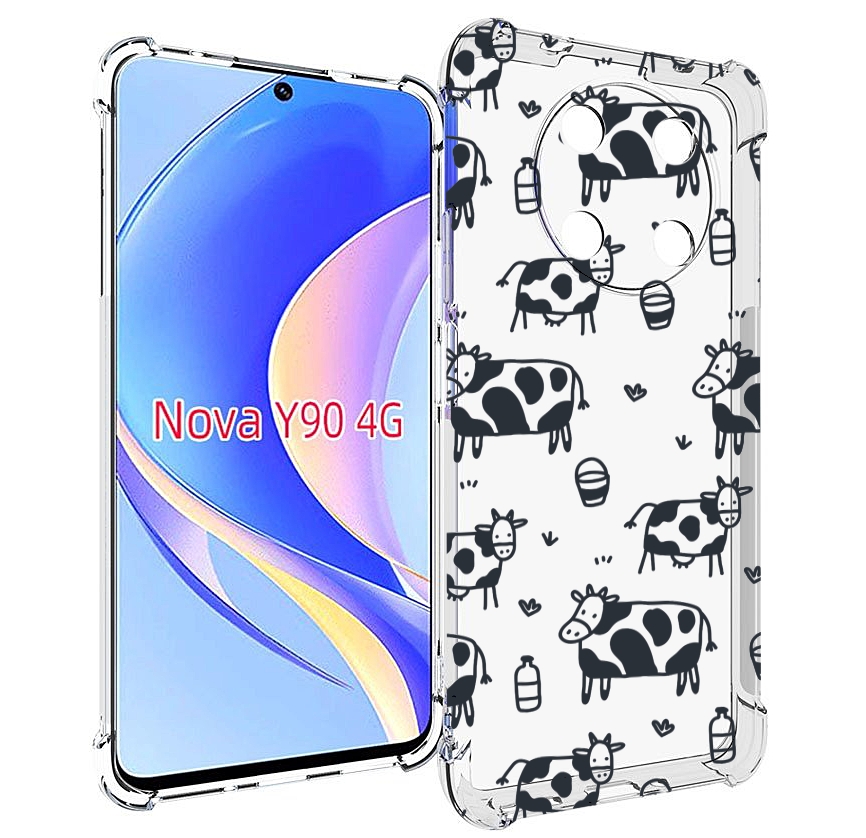 

Чехол MyPads маленькие-коровки для Huawei Nova Y90 (CTR-LX1) / Enjoy 50 Pro, Tocco