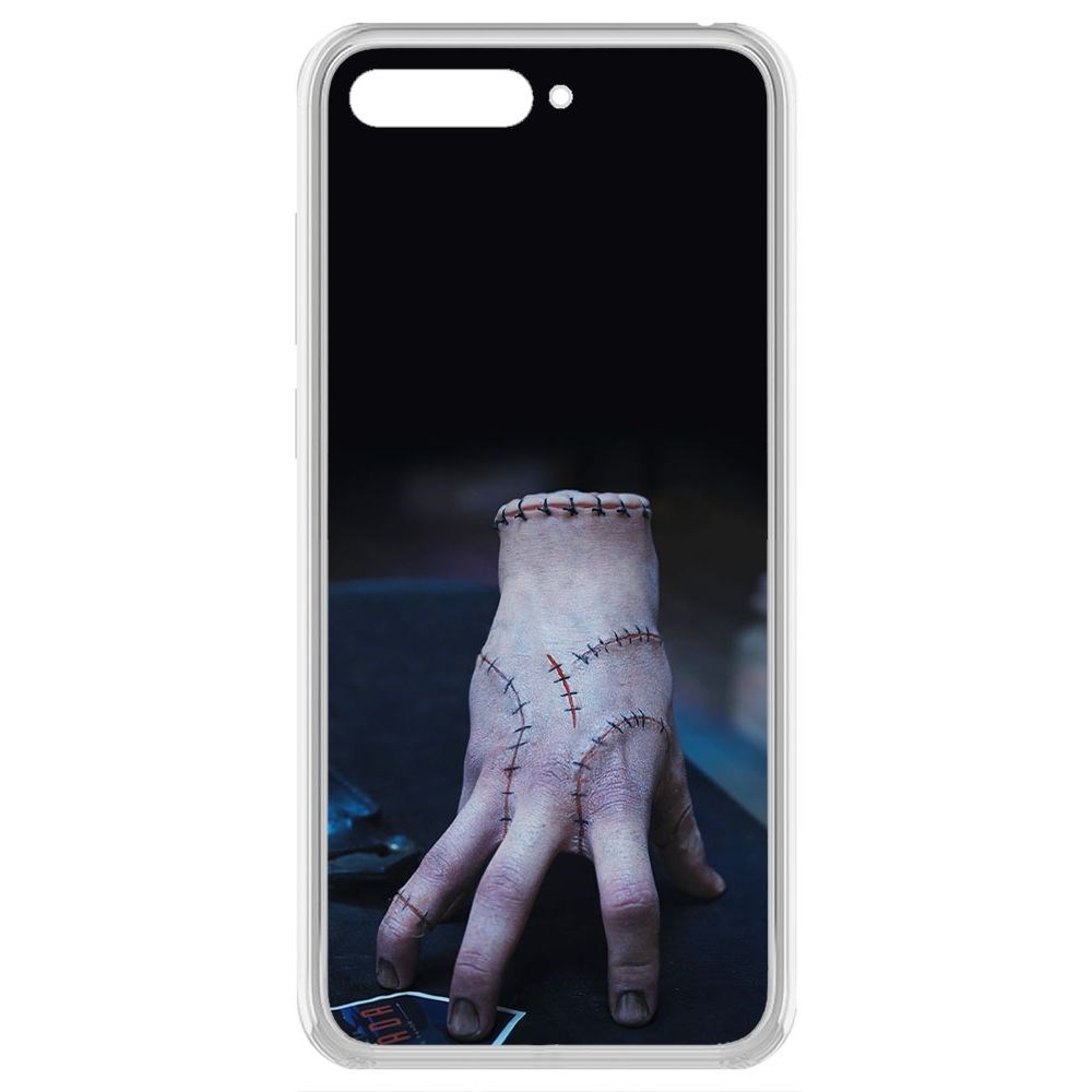 

Чехол-накладка Krutoff Clear Case Уэнсдей Аддамс - Вещь для Huawei Y6 (2018)