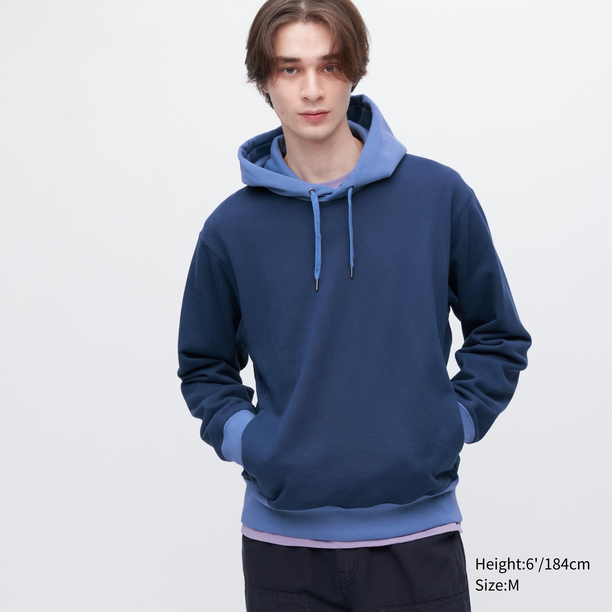 

Толстовка мужская UNIQLO 453613COL68 синяя L (доставка из-за рубежа), 453613COL68